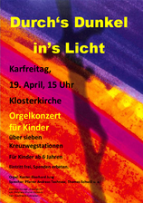 Plakat Kreuzweg fuer Kinder