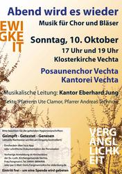 Kantorei Abend wird es wieder